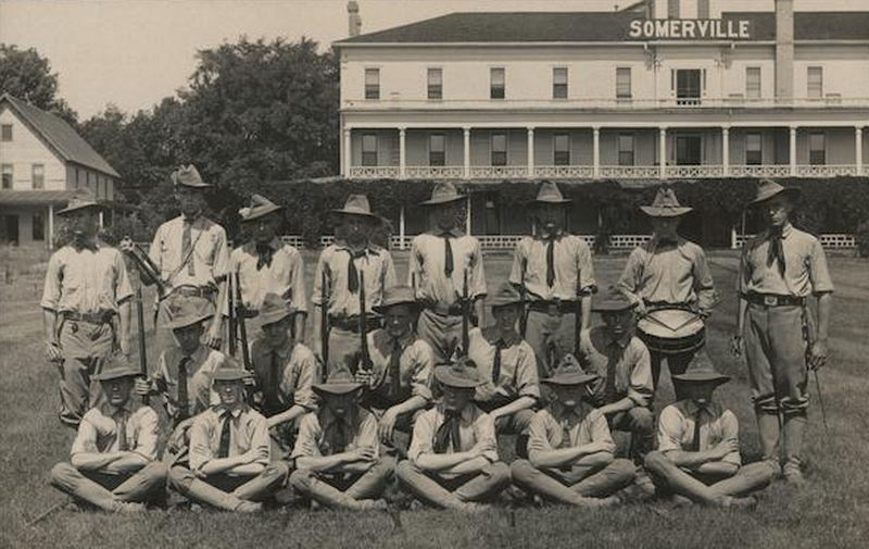 Somerville Hotel - Historical Photo (newer photo)